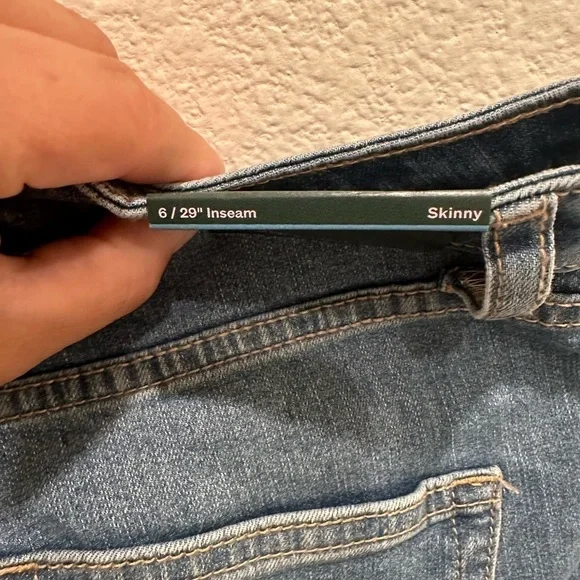 NWT WOMENS SIZE 6 WILD FABLE SUPER HIGH-RISE SKINNY JEANS - Picture 5 of 8